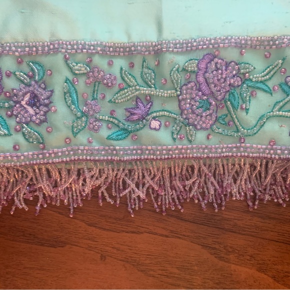 Vintage Escada Beaded Trousers sz 42 - Picture 10 of 12